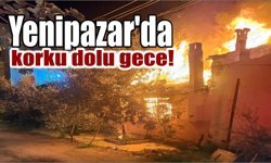Yenipazar’da yangın: Komşunun dikkati hayat kurtardı