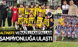 Nazilli Altınefe ve Nazilli Kartalları altyapıda şampiyonluğa ulaştı