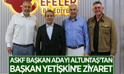 ASKF Başkan adayı Altuntaş, Başkan Yetişkin'i ziyaret etti