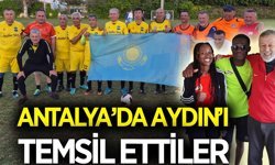 Köşklü veteranlar Antalya'da Aydın'ı temsil etti