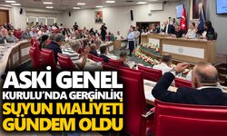 ASKİ Genel Kurulu’nda gerginlik! Suyun maliyeti gündem oldu