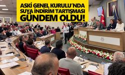 ASKİ Genel Kurulu’nda suya indirim gündem oldu!