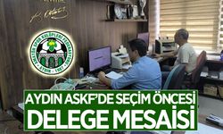 Aydın ASKF’de seçim öncesi delege mesaisi: Kulüplere resmi yazı gönderildi