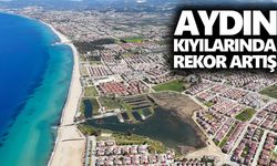 Aydın kıyılarında rekor artış