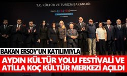 Aydın Kültür Yolu Festivali ve Atilla Koça Kültür Merkezi açıldı