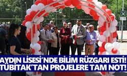 Aydın Lisesi’nde bilim rüzgarı esti! TÜBİTAK’tan projelere tam not!