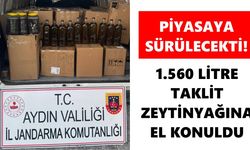 Aydın’da 2,4 milyonluk taklit zeytinyağı ele geçirildi