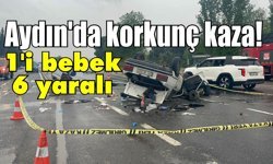 Aydın’da feci kaza: Otomobil takla attı, 6 kişi yaralandı