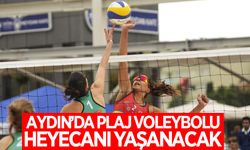 Aydın'da plaj voleybolu heyecanı yaşanacak