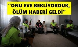 Aydın’da yürek burkan ziyaret: Polisler acılı aileleri unutmadı