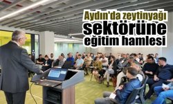 Aydın'da zeytinyağı operatör eğitimi