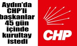 Aydın'ın CHP'li başkanları Özel'in yanında