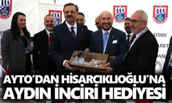 AYTO’dan Hisarcıklıoğlu’na Aydın inciri hediyesi