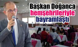 Başkan Doğanca Kuyucak’ta vatandaşlarla bayramlaştı