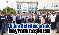 Başkan Gençay personelle bayramlaştı