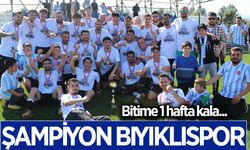 Aydın'da 10 gollü maçın ardından şampiyon Bıyıklıspor oldu