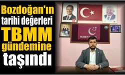 Bozdoğan’ın tarihi değerleri Meclis gündeminde