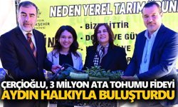 Çerçioğlu, 3 milyon fideyi Aydın halkıyla buluşturdu