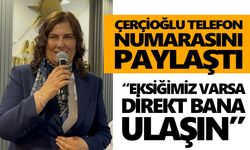 Çerçioğlu telefon numarasını paylaştı: “Eksiğimiz varsa direkt bana ulaşın”