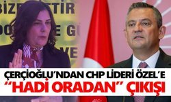 Çerçioğlu’ndan CHP lideri Özel’e “hadi oradan” çıkışı