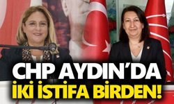 CHP Aydın’da iki istifa birden!