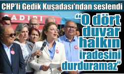CHP’li Asu Kaya Gedik, Ömer Günel’e destek verdi