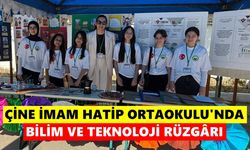 Çine İmam Hatip Ortaokulu’nda bilim ve teknoloji rüzgârı