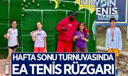 Aydın'daki kortlarda EA Tenis rüzgarı esti