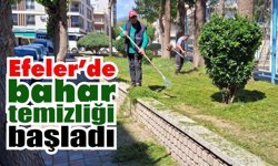 Efeler’de parklar ve yeşil alanlar yenileniyor!