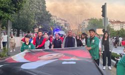 Aydın’da 19 Mayıs’a yakışan fener alayı