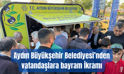 Aydın’da bayram namazı sonrası geleneksel bayramlaşma