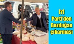 İYİ Parti'den Bozdoğan çıkarması