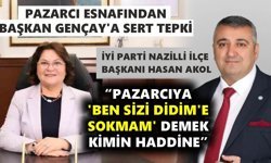 İYİ Partili Akol'dan Başkan Gençay'a tepki