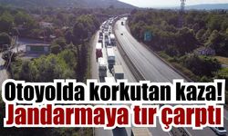 İzmir Otoyolunda korku dolu anlar