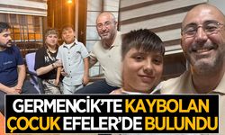 Germencik'te kaybolan 10 yaşındaki çocuk, Efeler'de bulundu