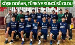 Köşk Doğan, Türkiye 3'üncüsü oldu