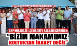 Kuşadası’nda CHP cephesinden sert çıkış