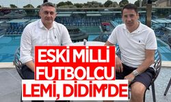 Trabzonspor'un efsane ismi Lemi Çelik Didim'de