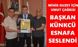 Minik Kuzey için umut çağrısı: Başkan Künkcü esnafa seslendi