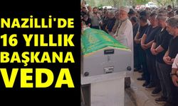 Nazilli'de 16 yıllık başkana veda