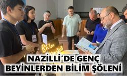 Nazilli'de bilim fuarları sürüyor