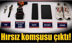 Nazilli’de hırsızlık zanlısı komşu çıktı