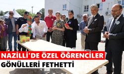 Nazilli’de özel öğrenciler gönülleri fethetti