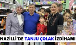 Nazilli’de Tanju Çolak izdihamı