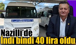 Nazilli'de toplu taşımaya zam