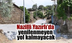 Nazilli’de tüm yollar yenileniyor