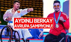 Aydınlı Berkay, Avrupa'da altın madalya kazandı