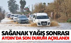 Sağanak yağış sonrası Aydın’da son durum açıklandı
