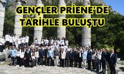 Söke’de öğrenciler antik kentte geçmişi yaşadı