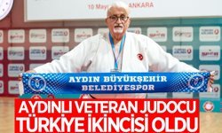 Aydınlı veteran judocu Türkiye ikincisi oldu